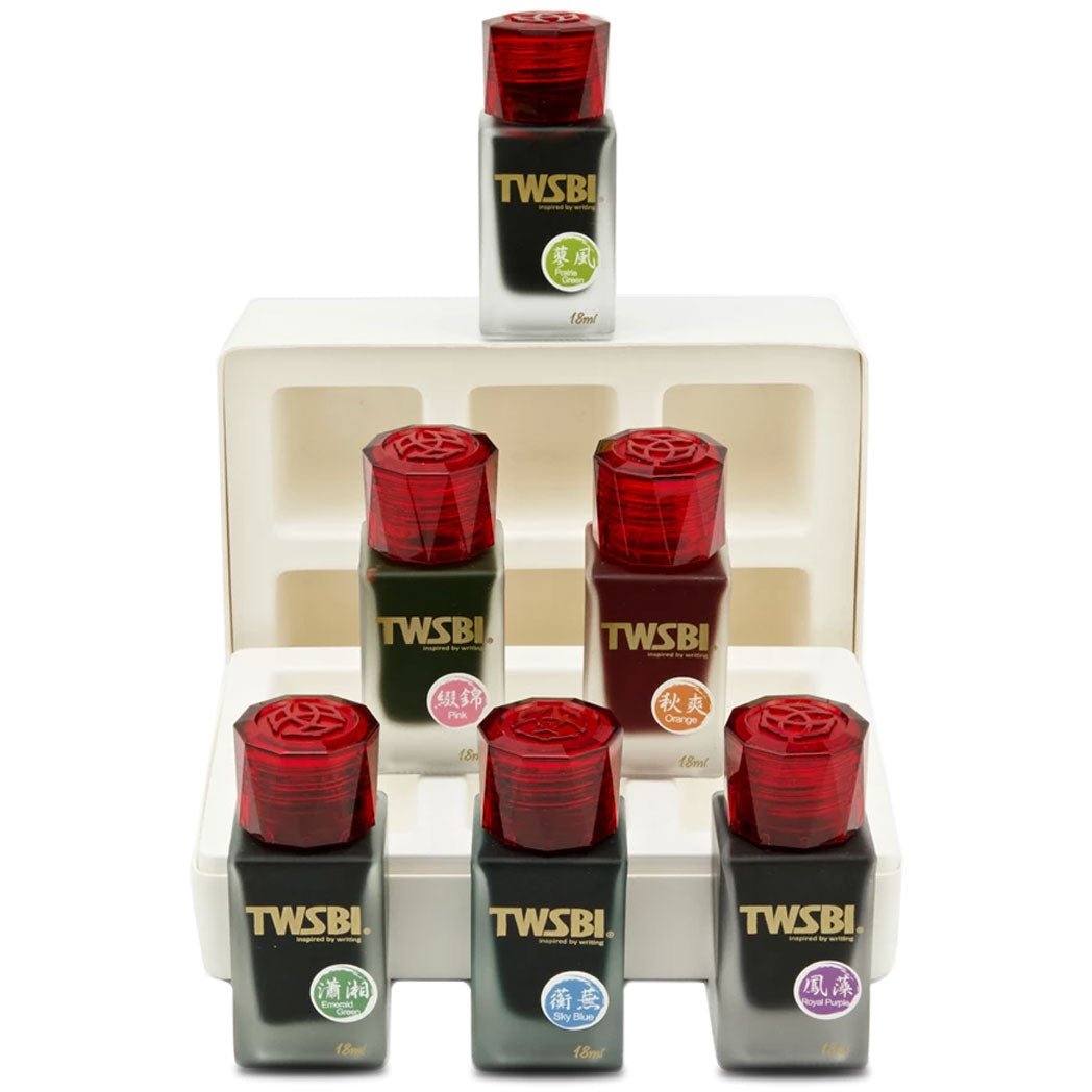 TWSBI 1791 Ink Bottle Set - Combo Color Pack (6pcs ) - Limited Edition - Pen Boutique Ltd
