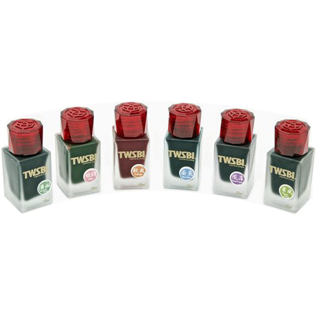 TWSBI 1791 Ink Bottle Set - Combo Color Pack (6pcs ) - Limited Edition - Pen Boutique Ltd