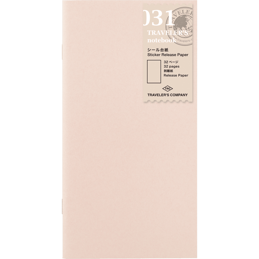 Traveler's 2023 Sticker Release Paper - Regular - Pen Boutique Ltd