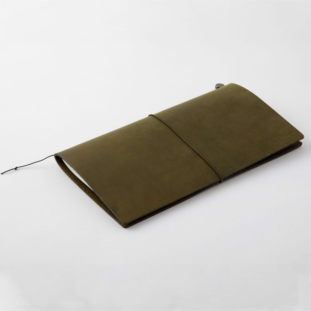 Traveler's Notebook - Olive - Regular Size - Pen Boutique Ltd