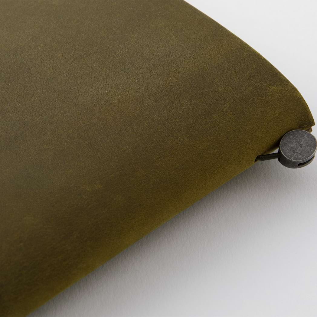 Traveler's Notebook - Olive - Regular Size - Pen Boutique Ltd