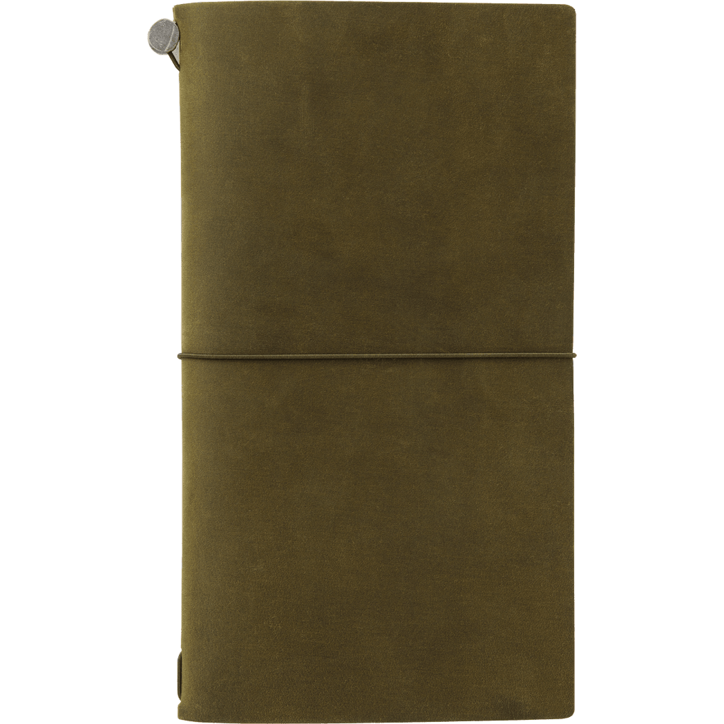 Traveler's Notebook - Olive - Regular Size - Pen Boutique Ltd