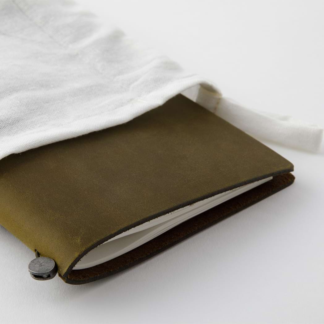 Traveler's Notebook - Olive - Regular Size - Pen Boutique Ltd
