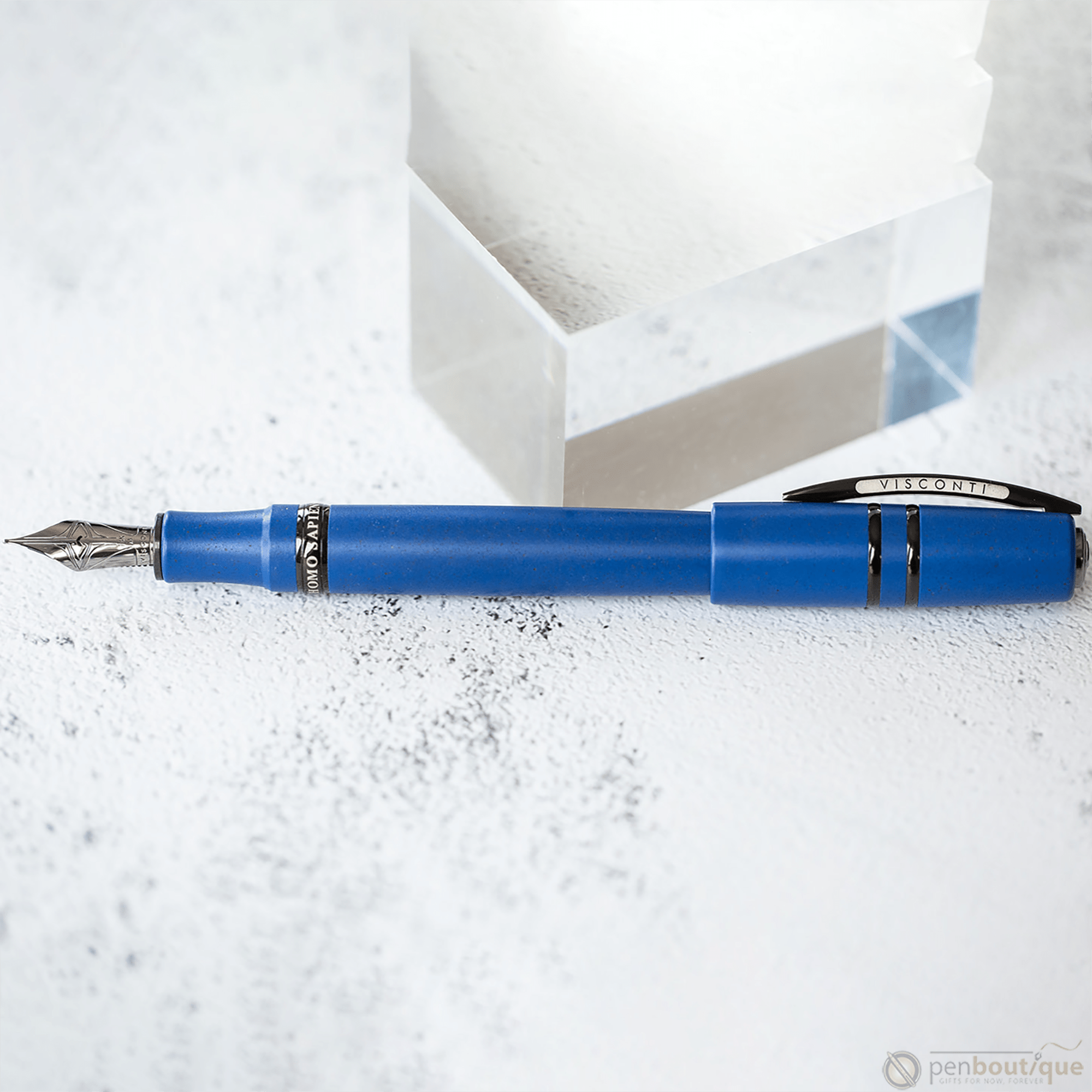 Visconti Homo Sapiens Fountain Pen - Ultramarine Blue - Oversize - Pen Boutique Ltd