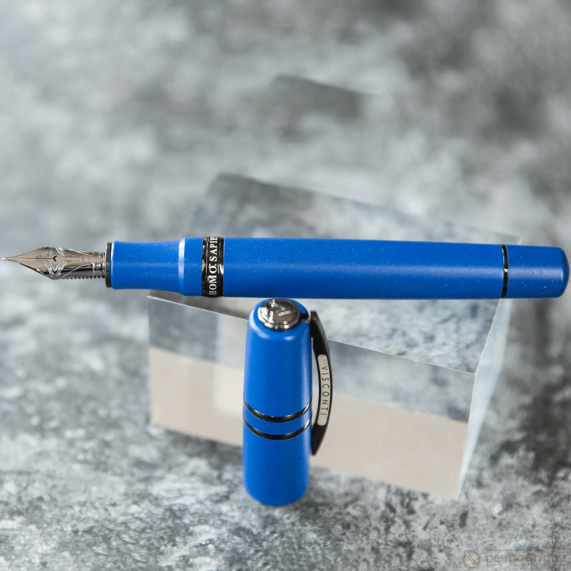 Visconti Homo Sapiens Fountain Pen - Ultramarine Blue - Oversize - Pen Boutique Ltd