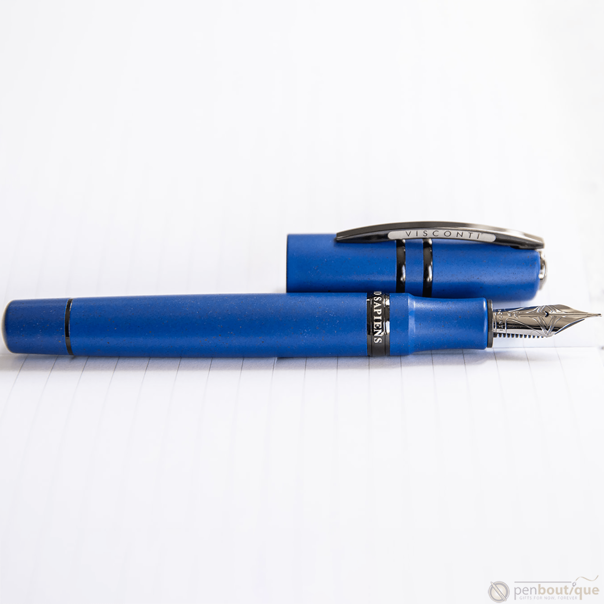 Visconti Homo Sapiens Fountain Pen - Ultramarine Blue - Oversize - Pen Boutique Ltd