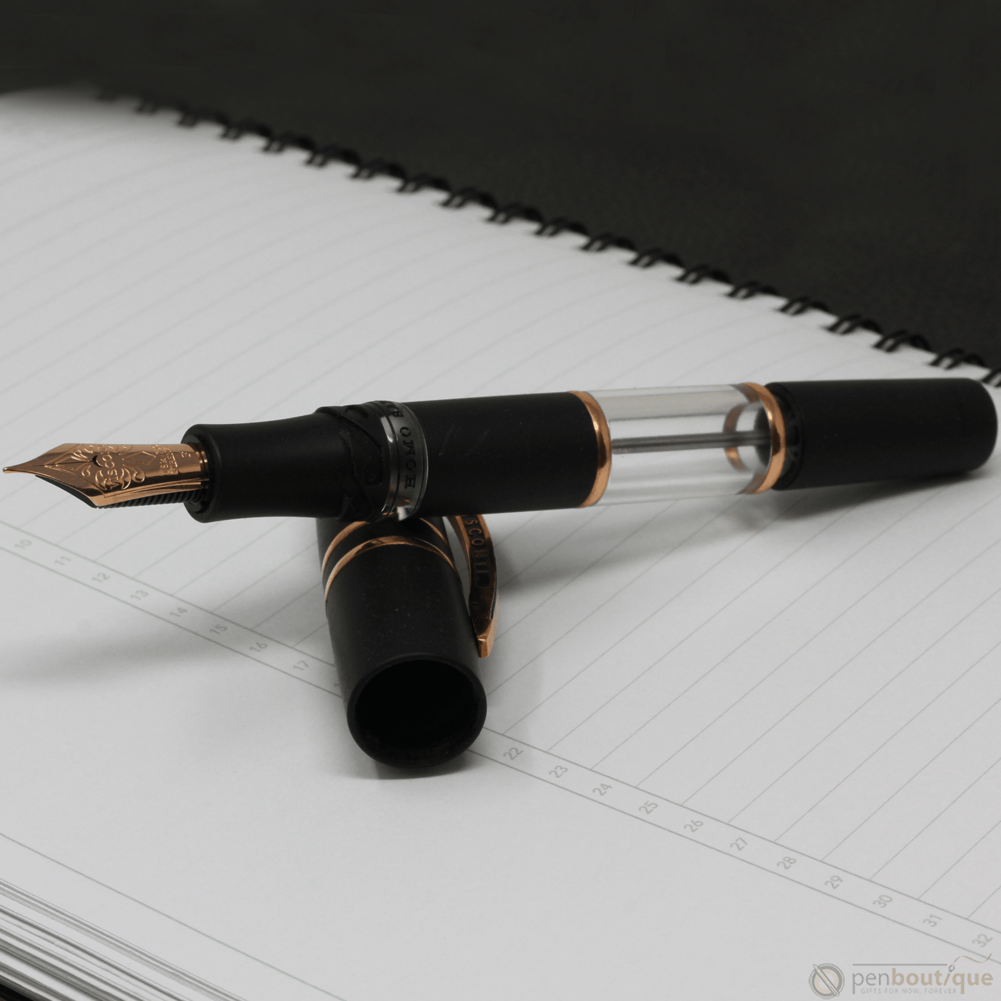 Visconti Homo Sapiens Fountain Pen - Crystal Dream - Pen Boutique Ltd