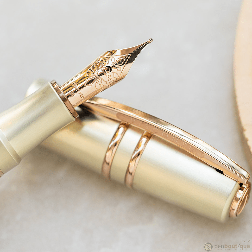 Visconti Homo Sapiens Fountain Pen - Dual Touch - Cognac (Oversize) - Pen Boutique Ltd
