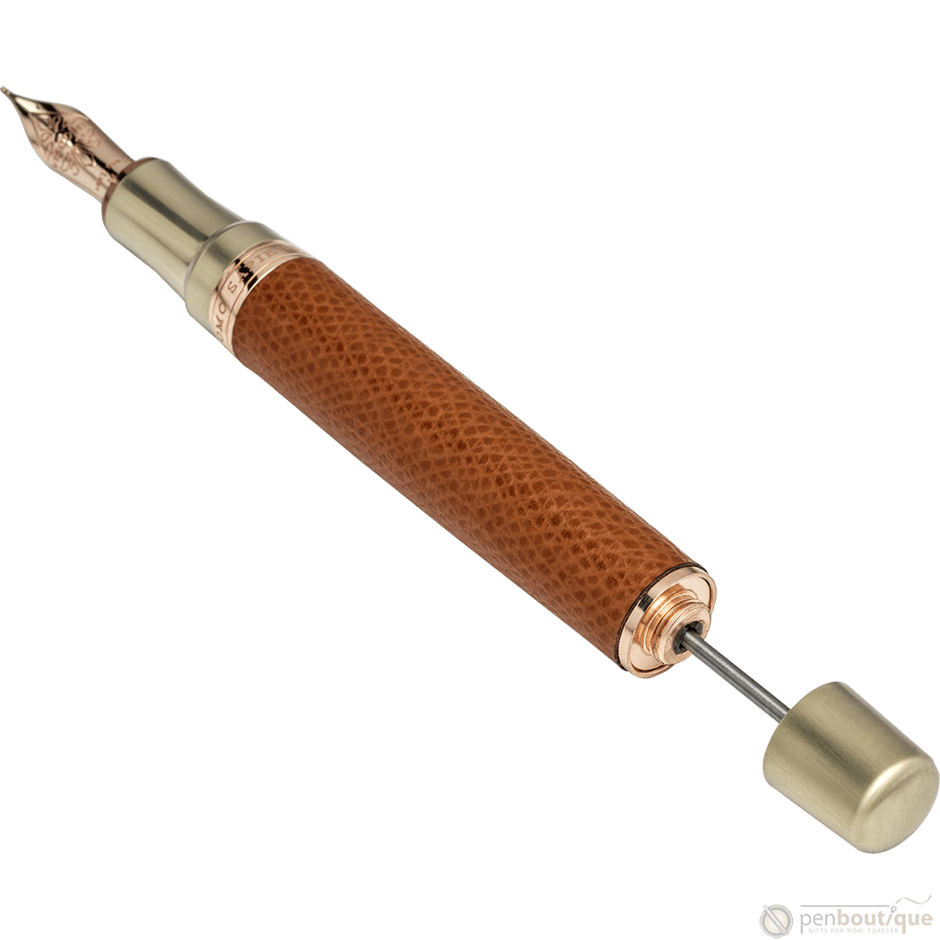 Visconti Homo Sapiens Fountain Pen - Dual Touch - Cognac (Oversize) - Pen Boutique Ltd