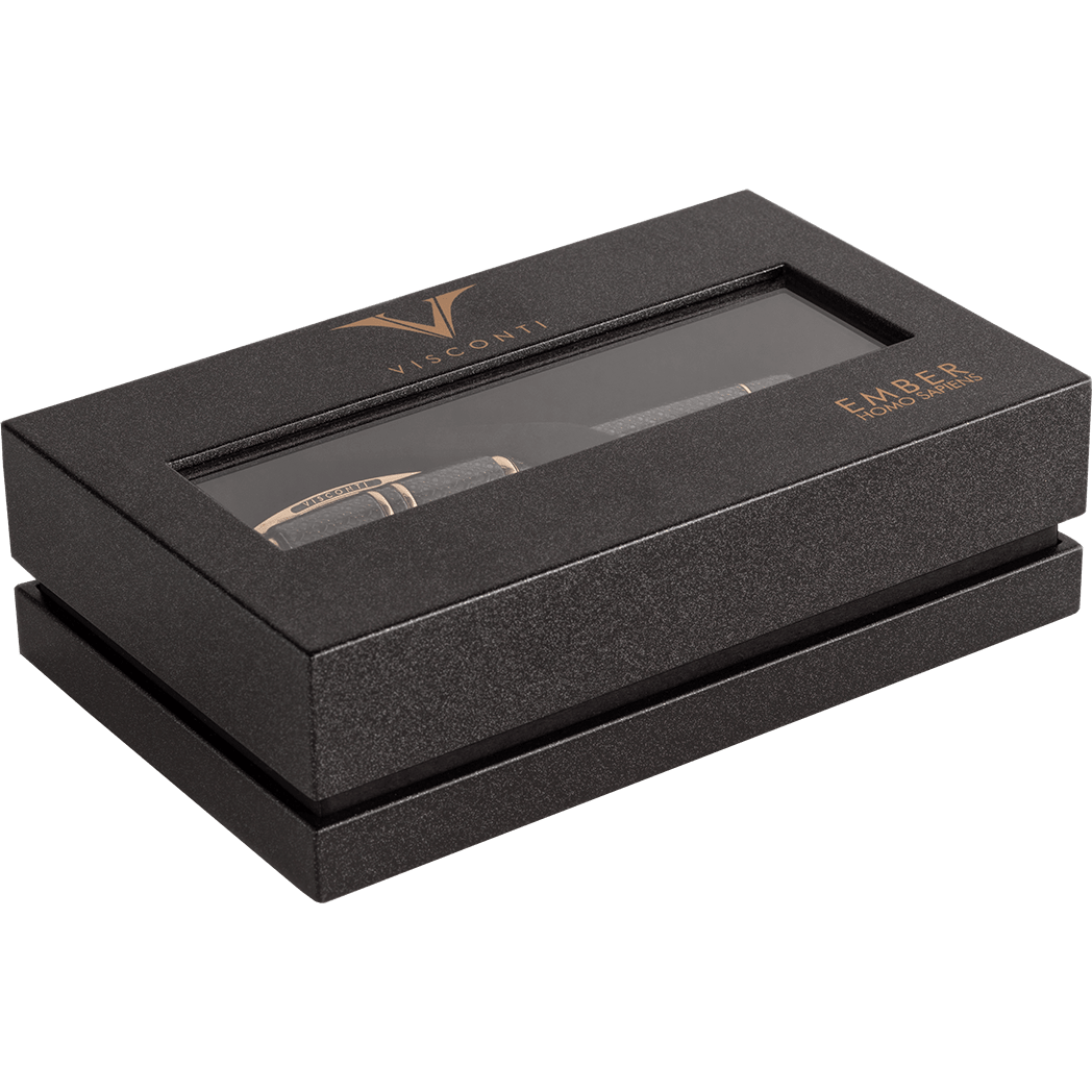 Visconti Homo Sapiens Rollerball Pen - Ember (Limited Edition) - Pen Boutique Ltd
