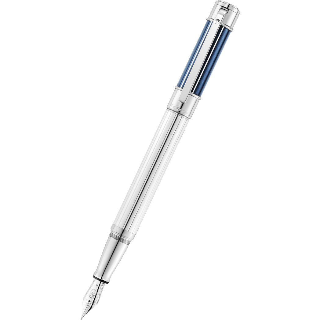 Waldmann Commander 23 Fountain Pen - Blue - Pen Boutique Ltd