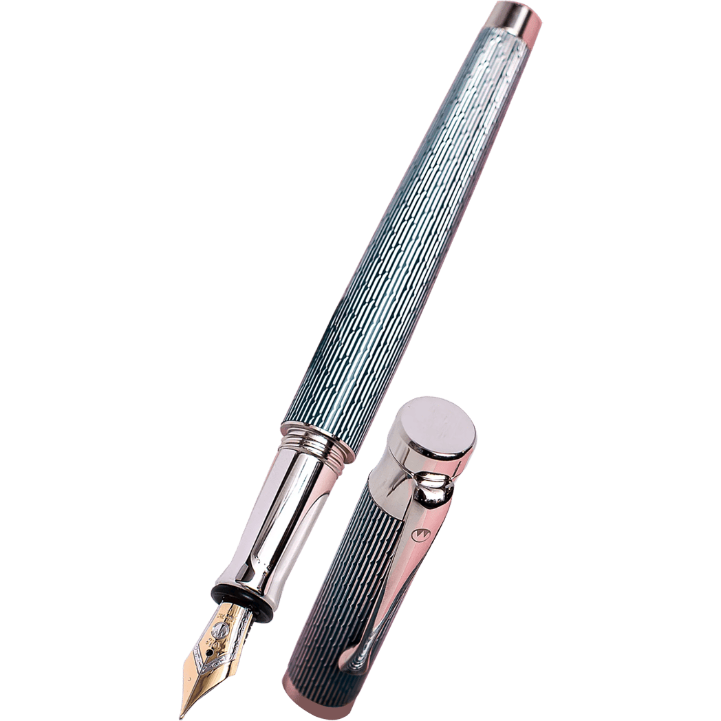 Waldmann Tango Fountain Pen - Imagination Dark Teal (North America Exclusive) - Pen Boutique Ltd