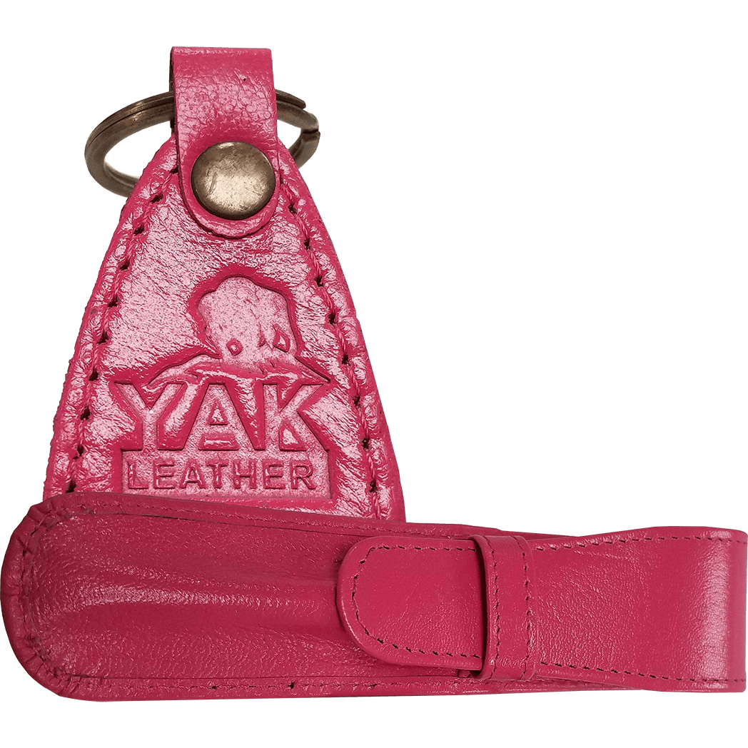 Yak Leather Single Case with Flap - Dragonfruit - Pen Boutique Ltd