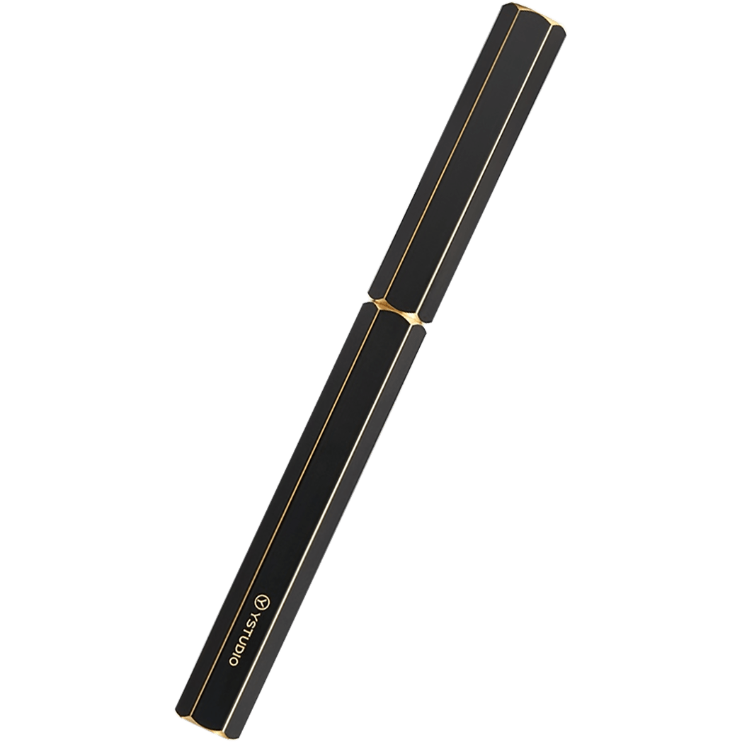 YStudio Classic Fountain Pen - Black - Pen Boutique Ltd