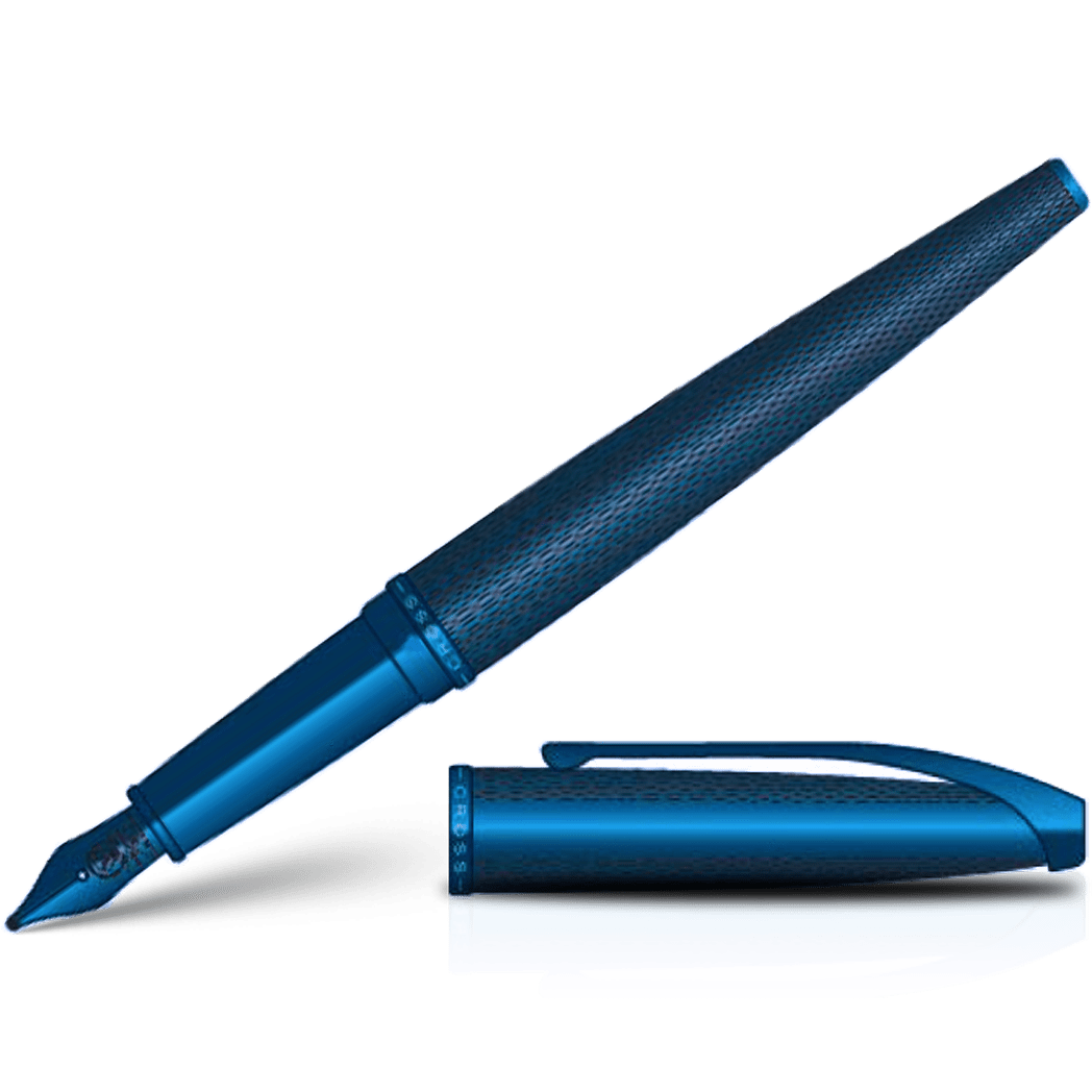 On Sale : Cross ATX Fountain Pen - Dark Blue - Pen Boutique Ltd