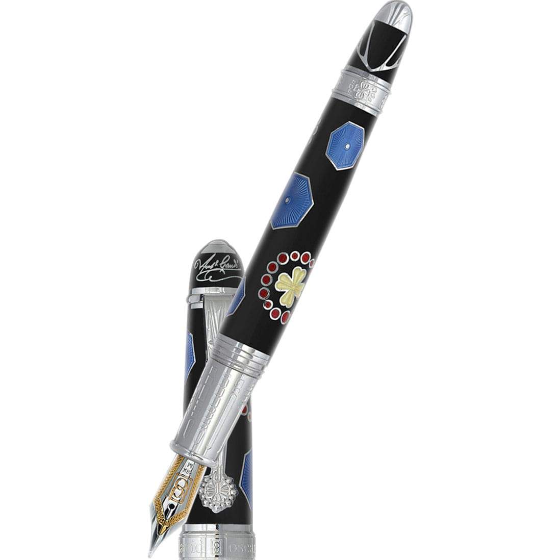 David Oscarson La Sagrada Familia Fountain Pen - Black (Limited Edition) - Pen Boutique Ltd