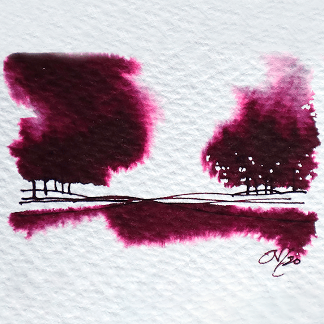 Diamine Ink Bottle - Writer's Blood - 80ml - Pen Boutique Ltd