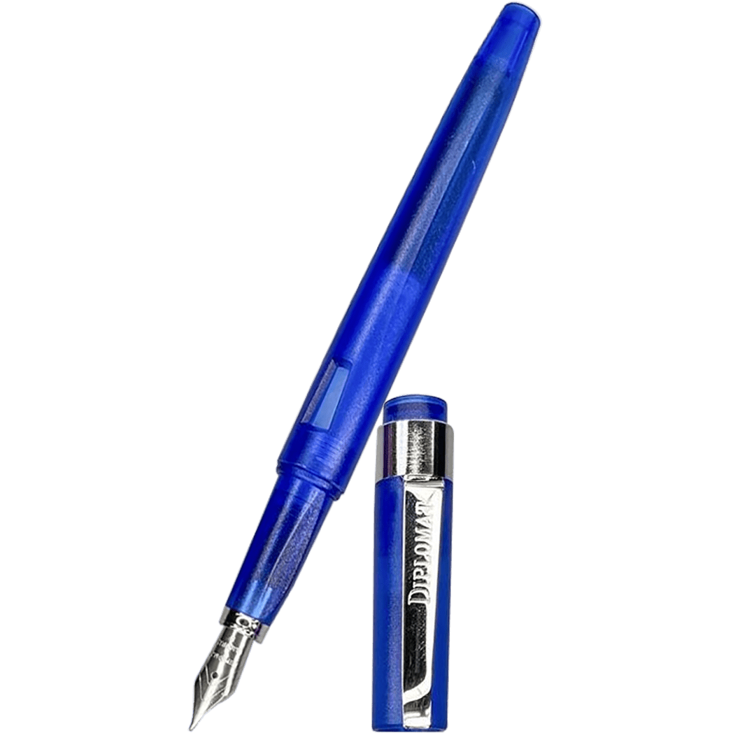 Diplomat Magnum Demo Fountain Pen - Blue - Pen Boutique Ltd