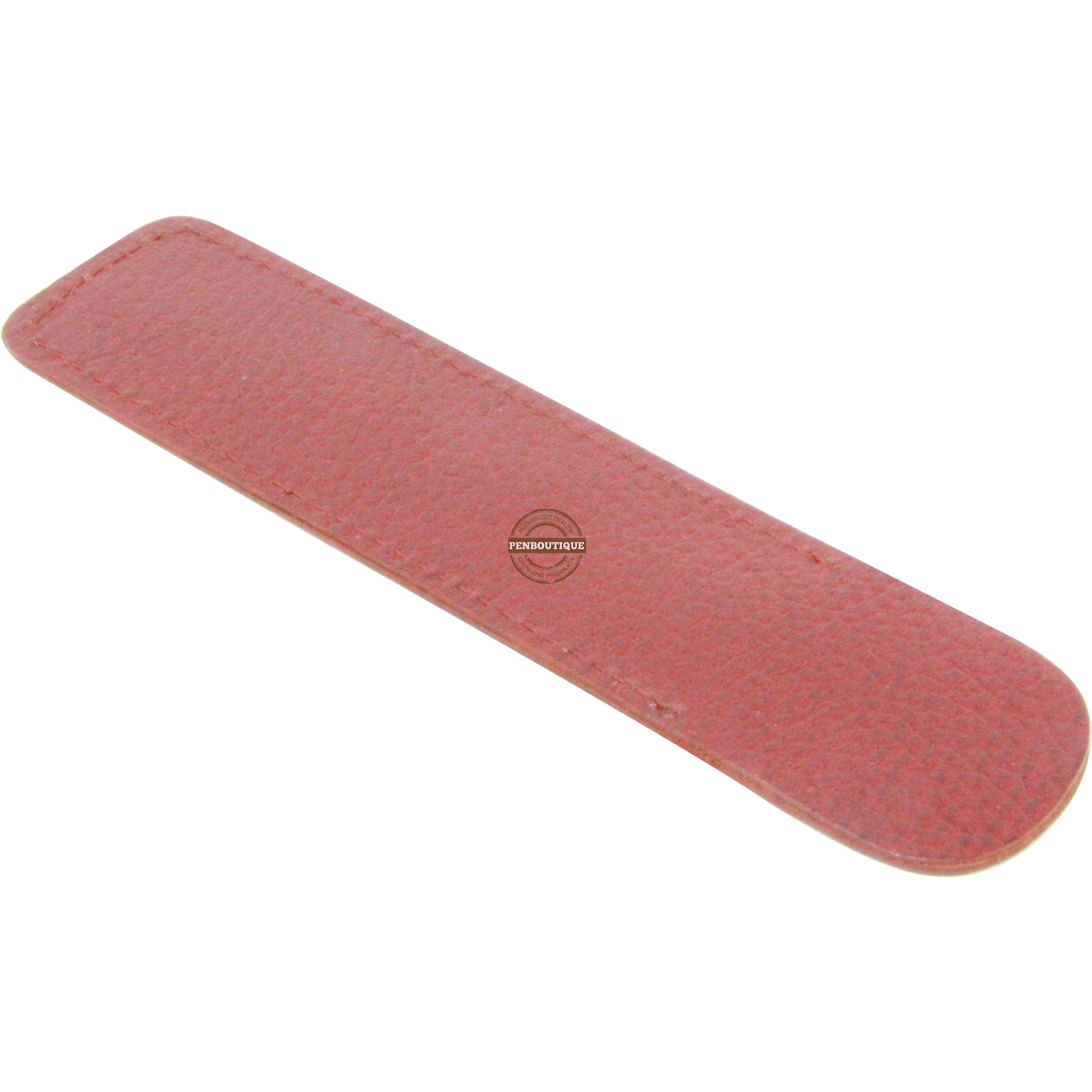 Pen Boutique Bote Leather Pen Sleeve - Leather Red-Pen Boutique Ltd
