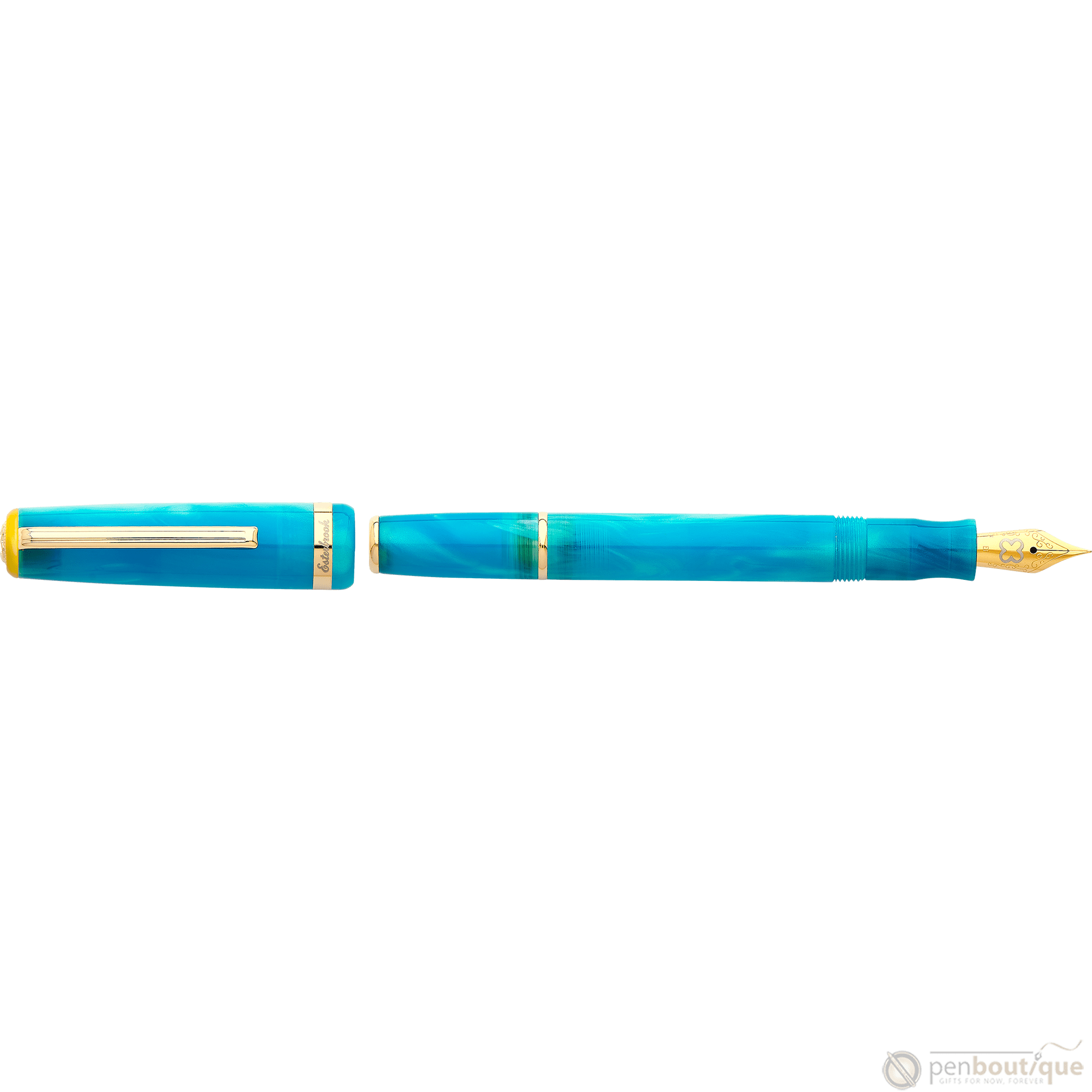 Esterbrook JR Pocket Fountain Pen - Paradise Blue Breeze - Pen Boutique Ltd