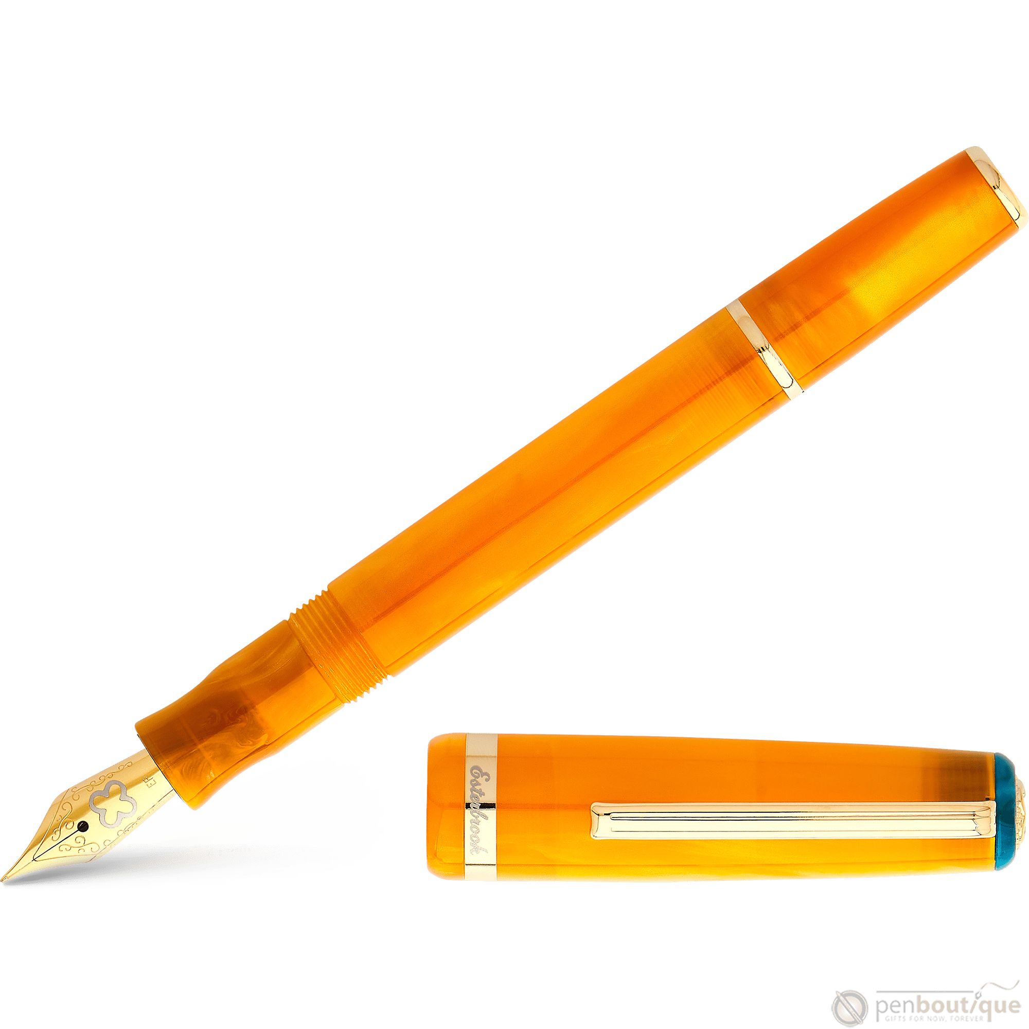 Esterbrook JR Pocket Fountain Pen - Paradise Orange Sunset - Pen Boutique Ltd