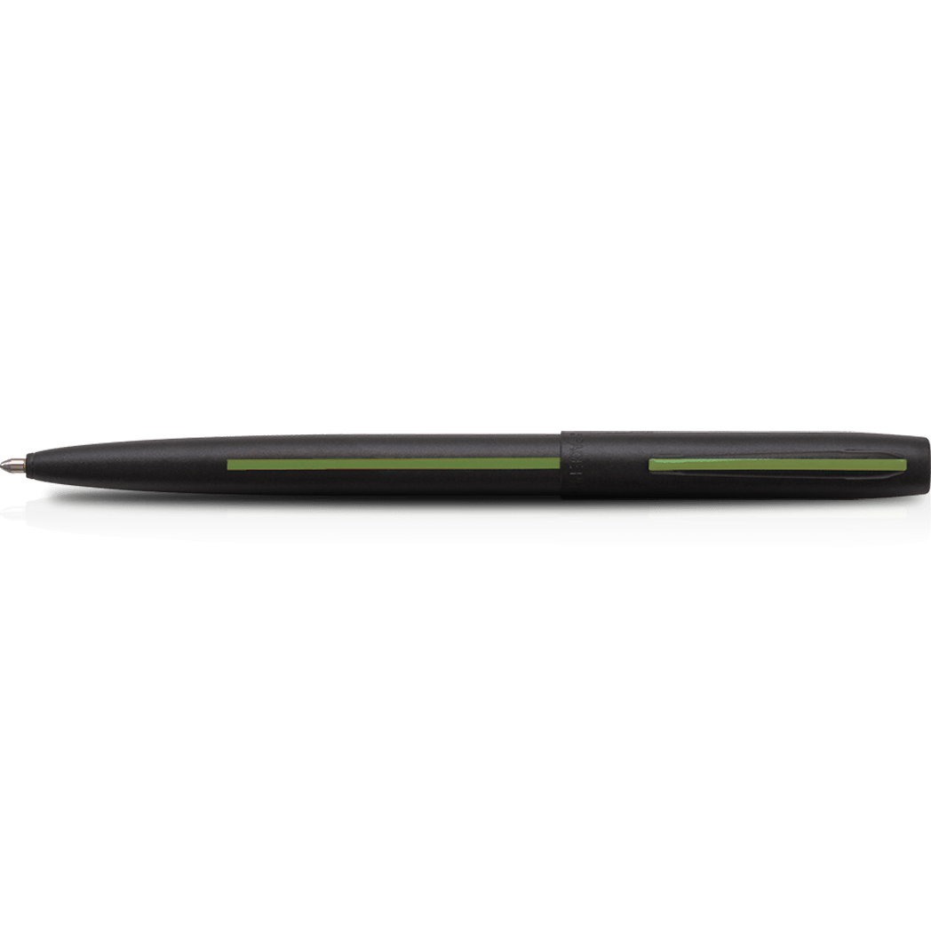 Fisher Space Cap-O-Matic Pen - Conservation Green Line Imprint - Pen Boutique Ltd