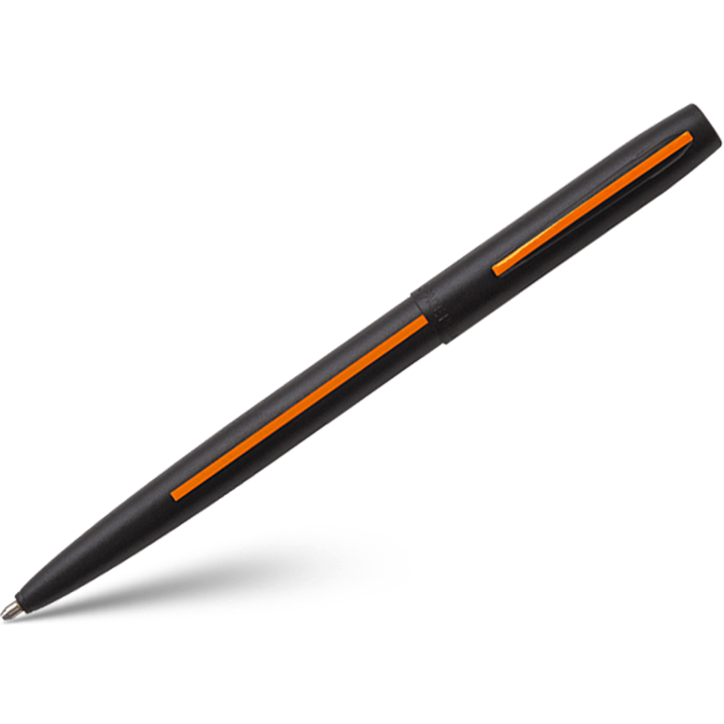 Fisher Space Cap-O-Matic Pen - Search & Rescue Orange Line Imprint - Pen Boutique Ltd