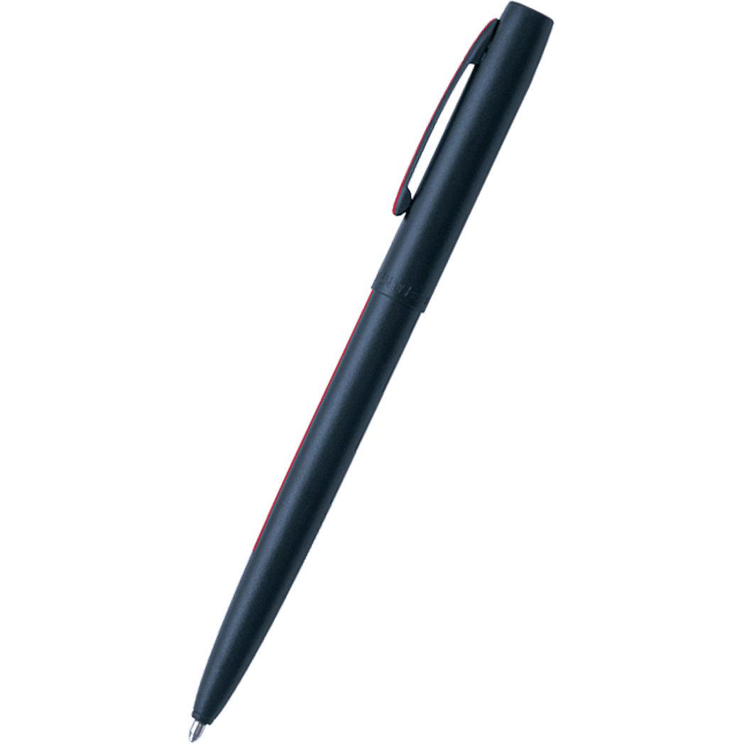 Fisher Space M4 Cap-O-Matic Pen - Firefighter - Matte Black - Pen Boutique Ltd