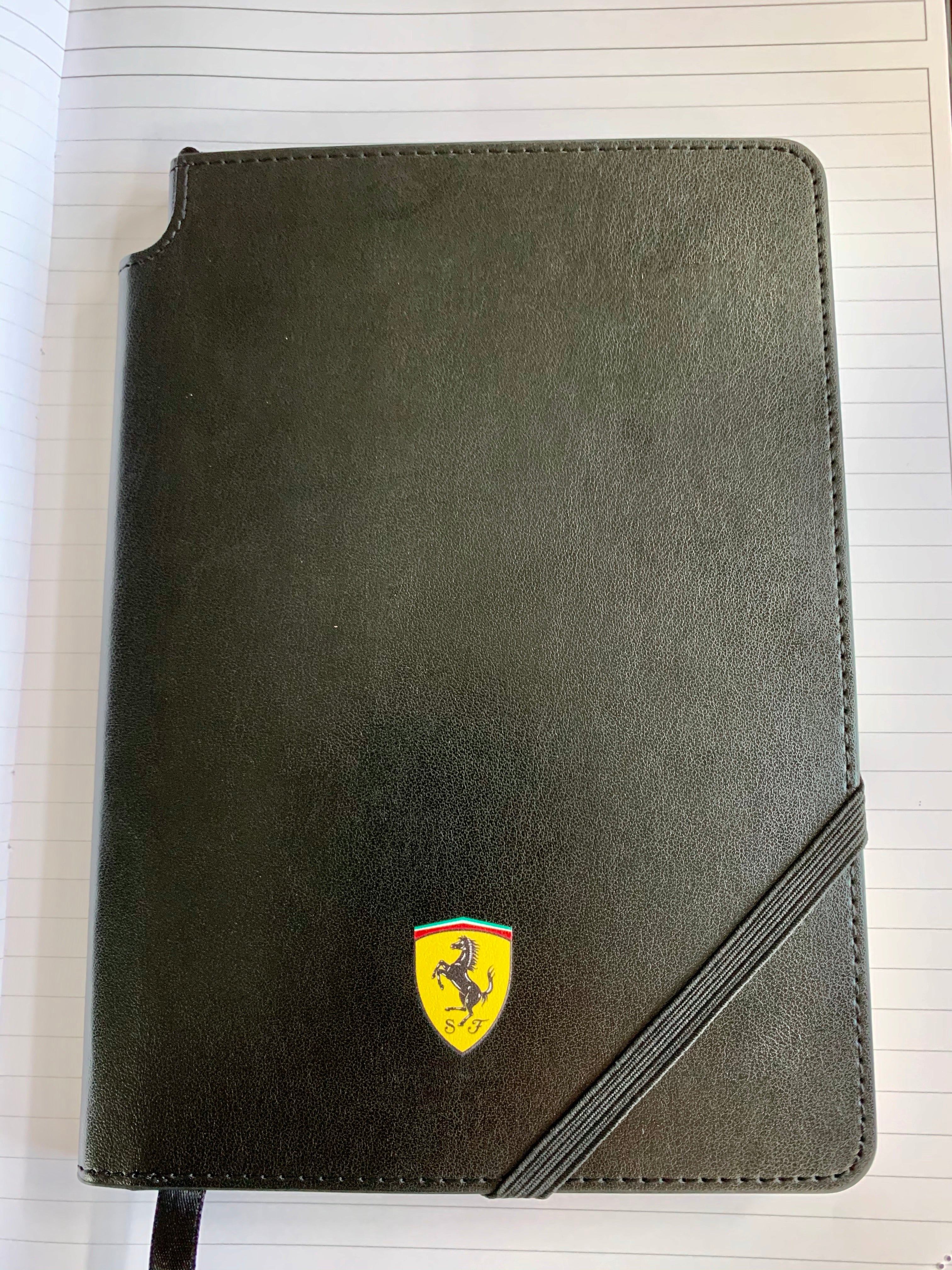 Sheaffer Ferrari Journal - Black - Medium - Lined - Pen Boutique Ltd