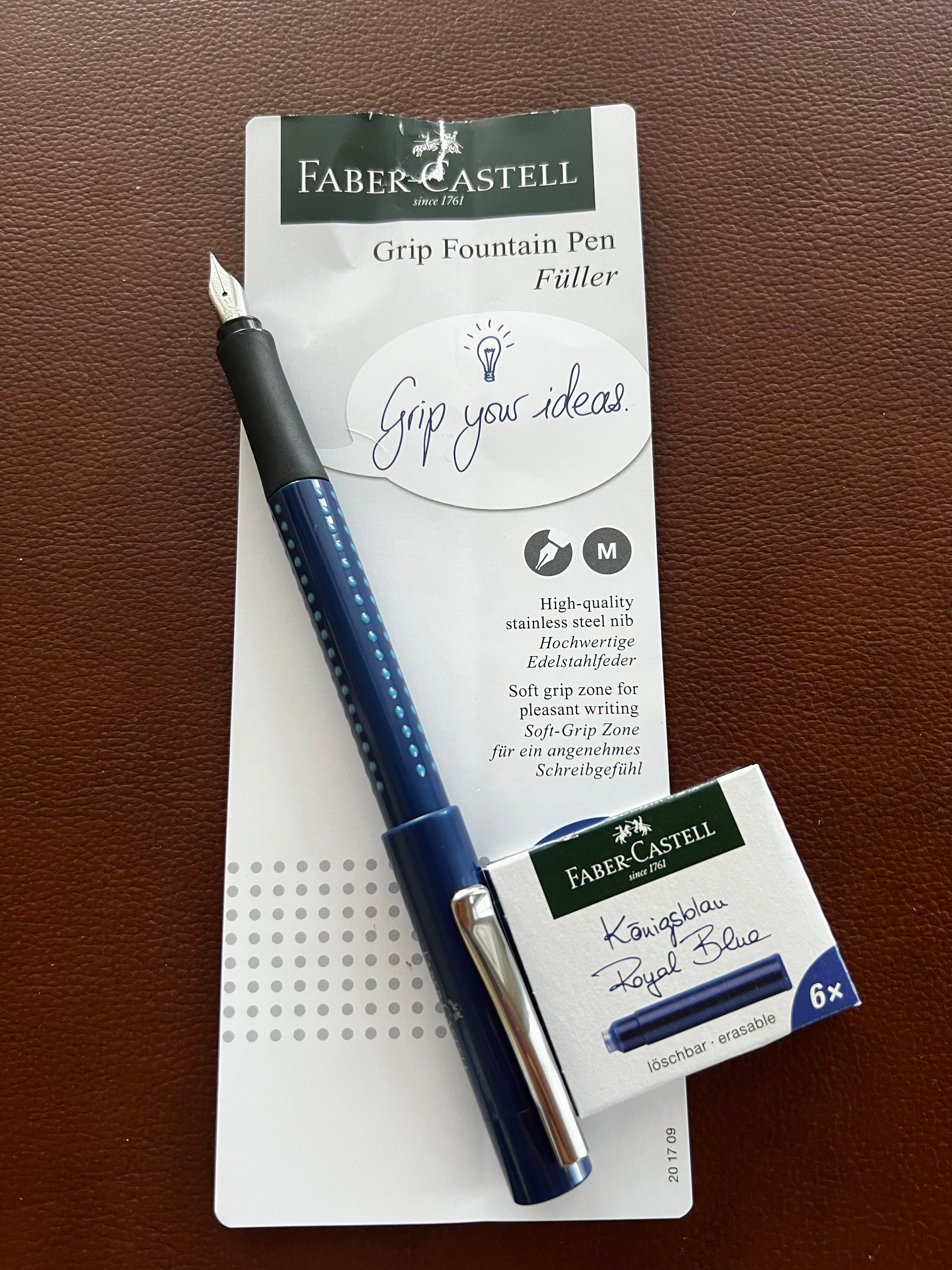 On Sale : Faber - Castell Grip Set - Blue - Pen Boutique Ltd