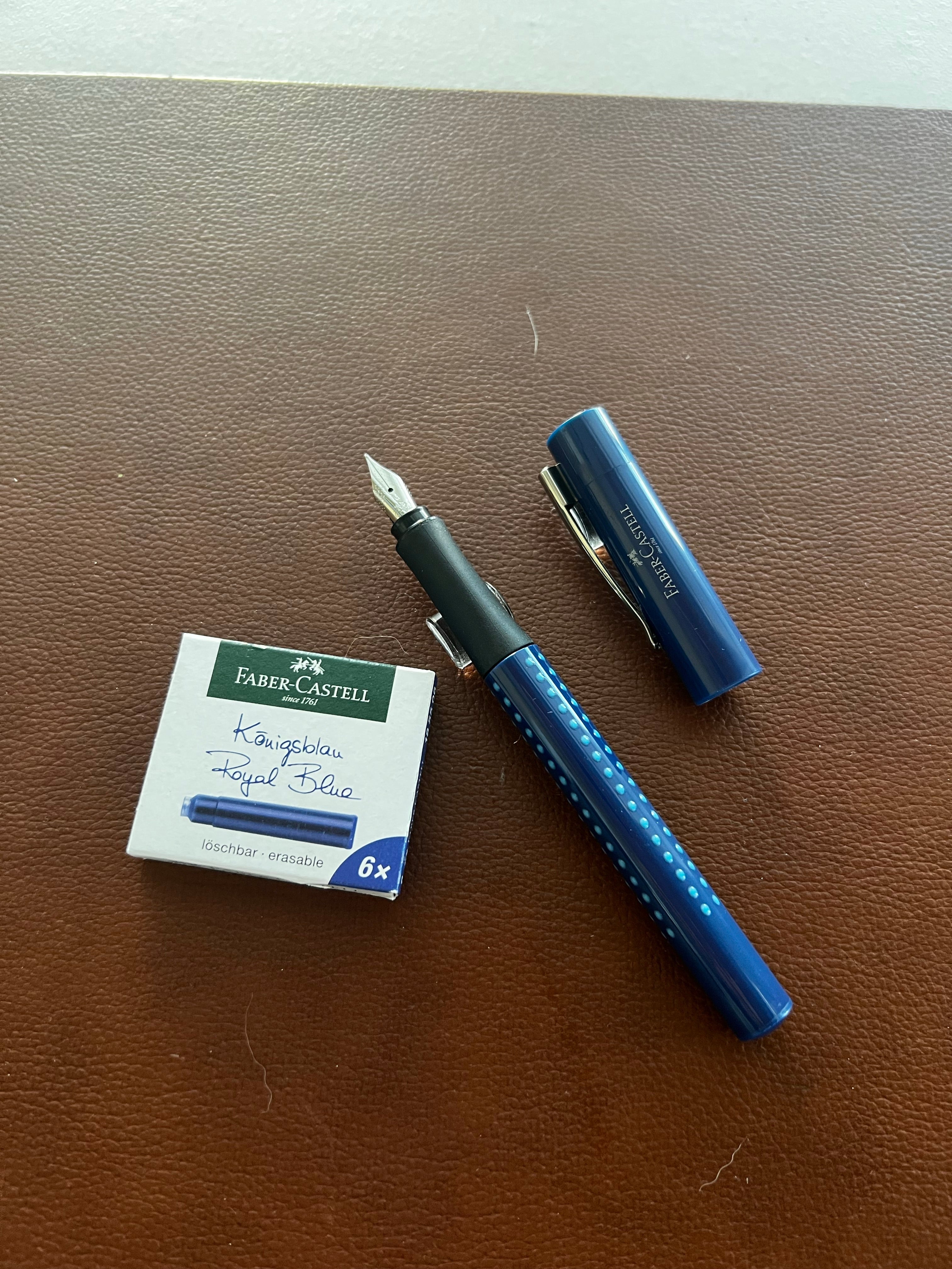 On Sale : Faber - Castell Grip Set - Blue - Pen Boutique Ltd