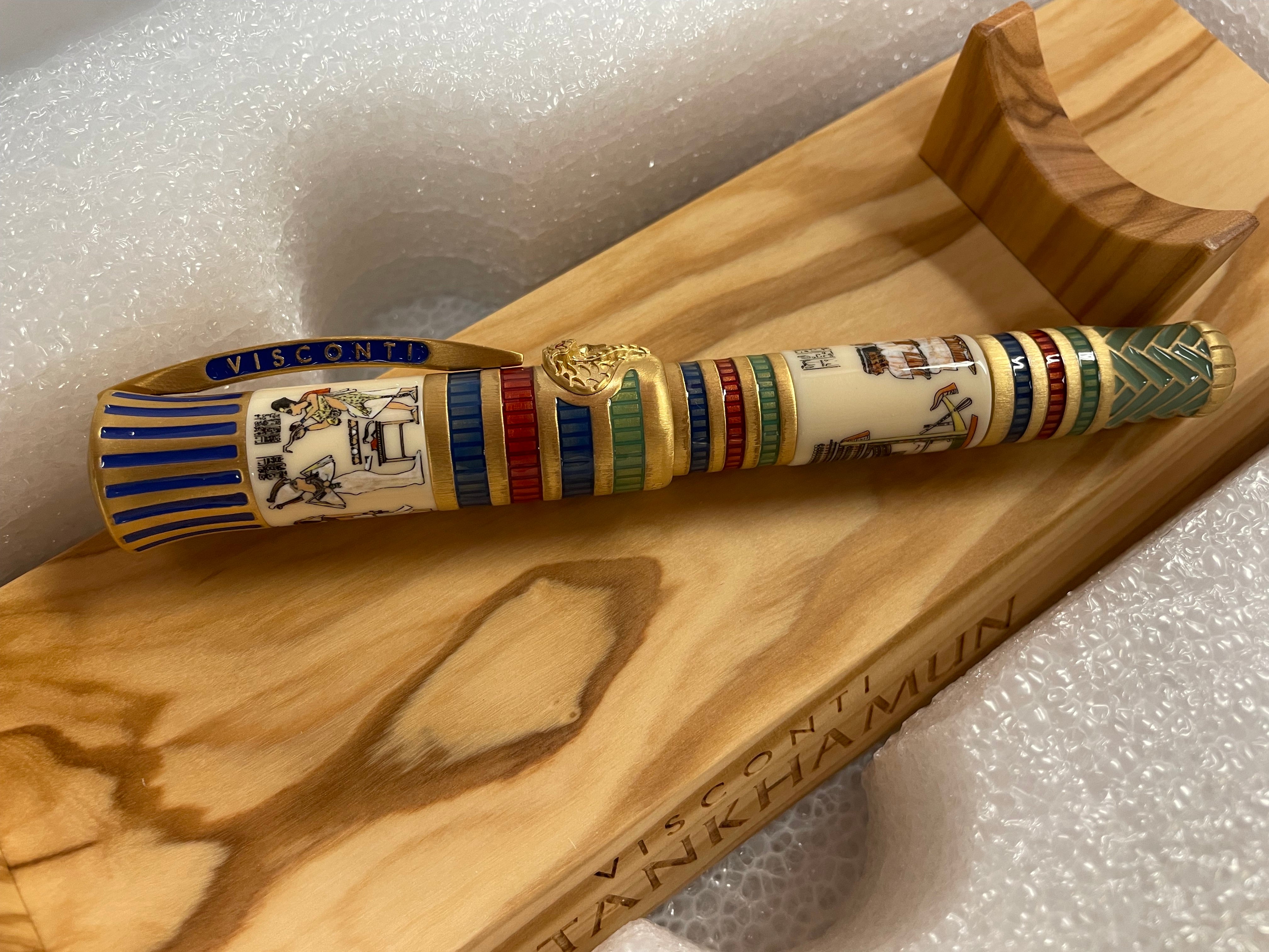 Visconti Fountain Pen - Tutankhamun (Limited Edition) - Pen Boutique Ltd