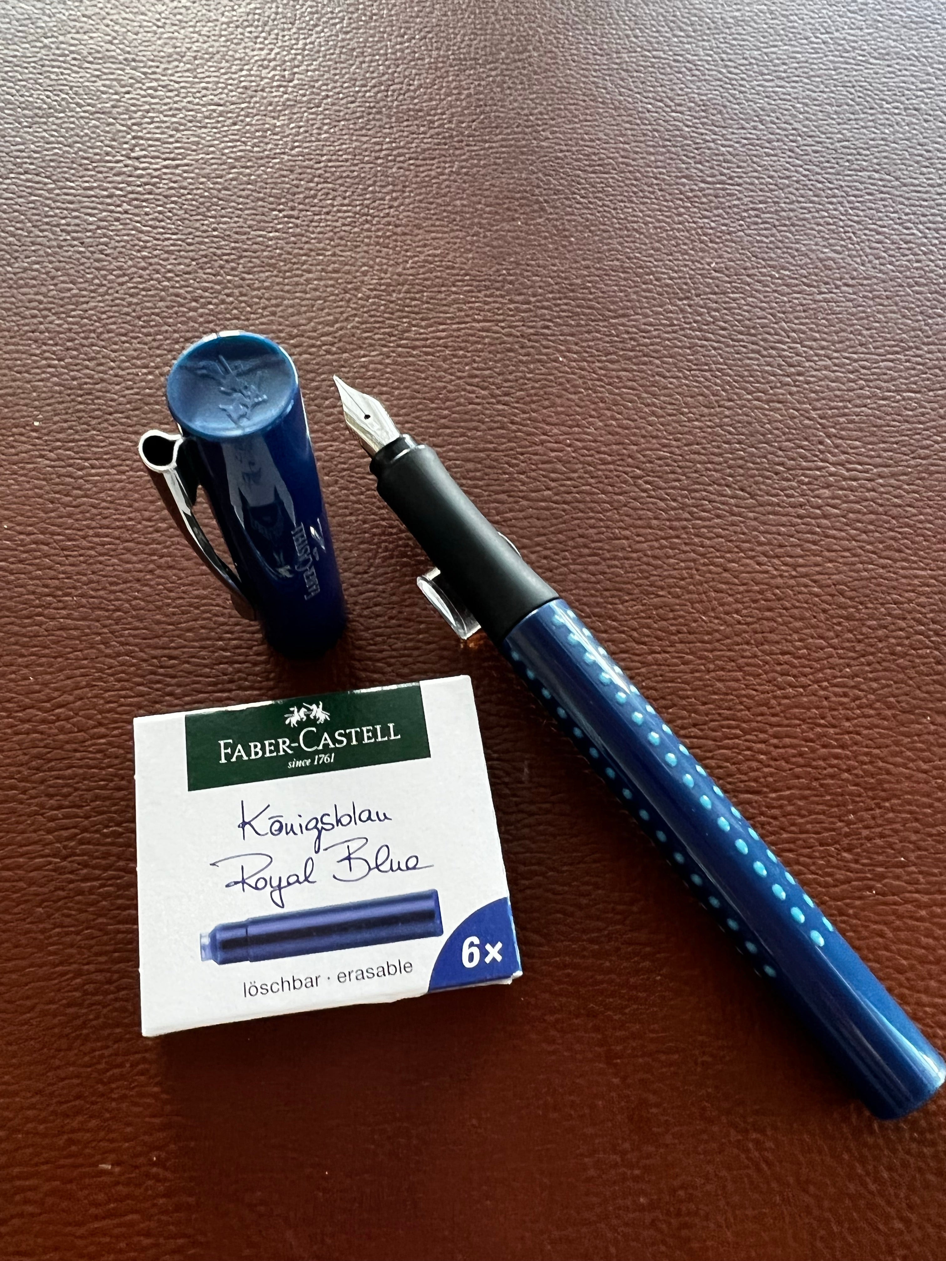 On Sale : Faber - Castell Grip Set - Blue - Pen Boutique Ltd