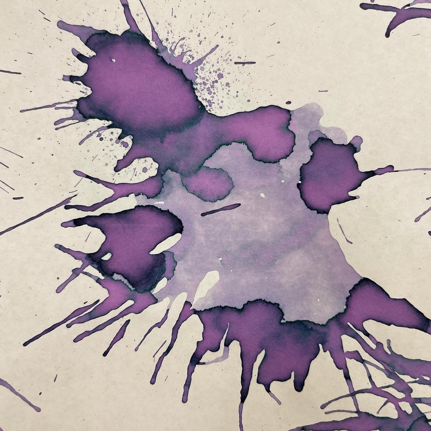 Sailor Manyo Ink Bottle - Fuji (Amethyst - Purple) - 50ml - Pen Boutique Ltd