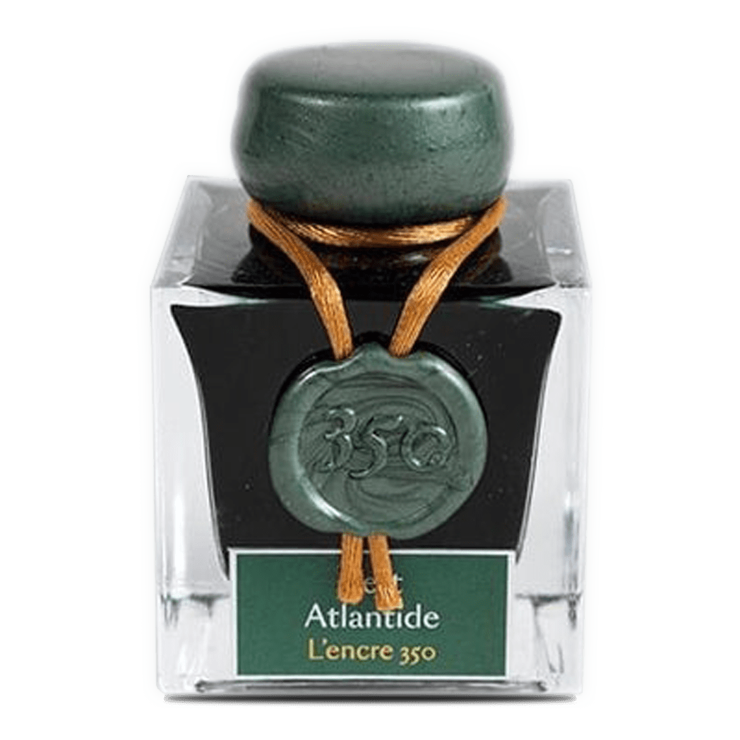 J. Herbin 350 Vert Atlantide - 50ml Bottled Ink - Pen Boutique Ltd