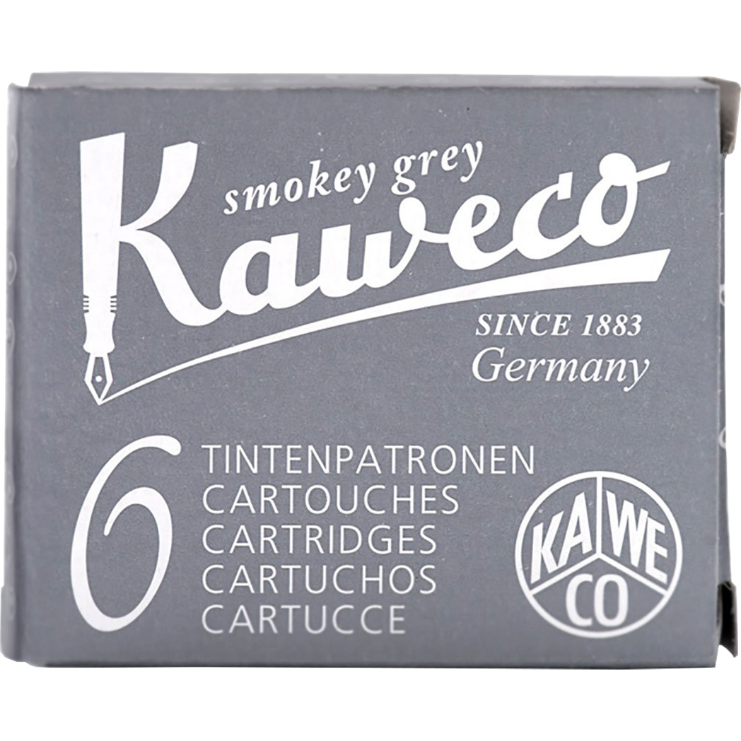 Kaweco Ink Cartridges - 6 pieces - Smokey Grey-Pen Boutique Ltd