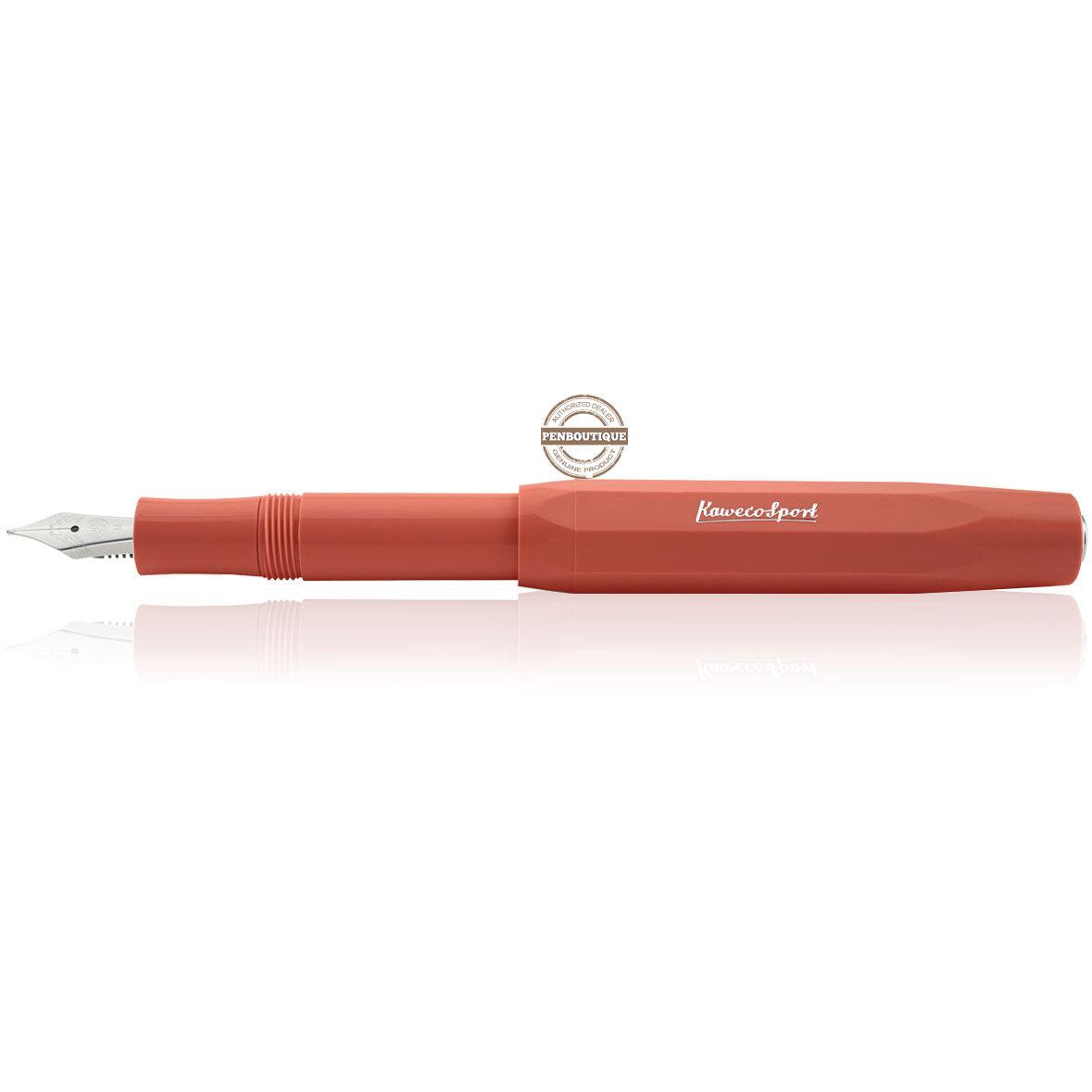 Kaweco Skyline Sport Fountain Pen - Fox Red - Pen Boutique Ltd