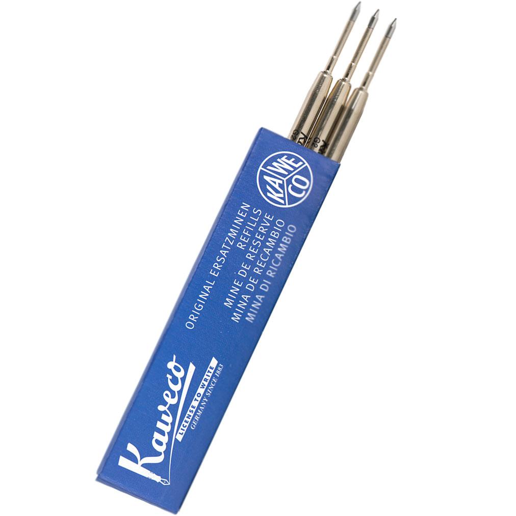 Kaweco Soul G2 Ballpoint Refill - Medium - Blue - 3 pcs - Pen Boutique Ltd