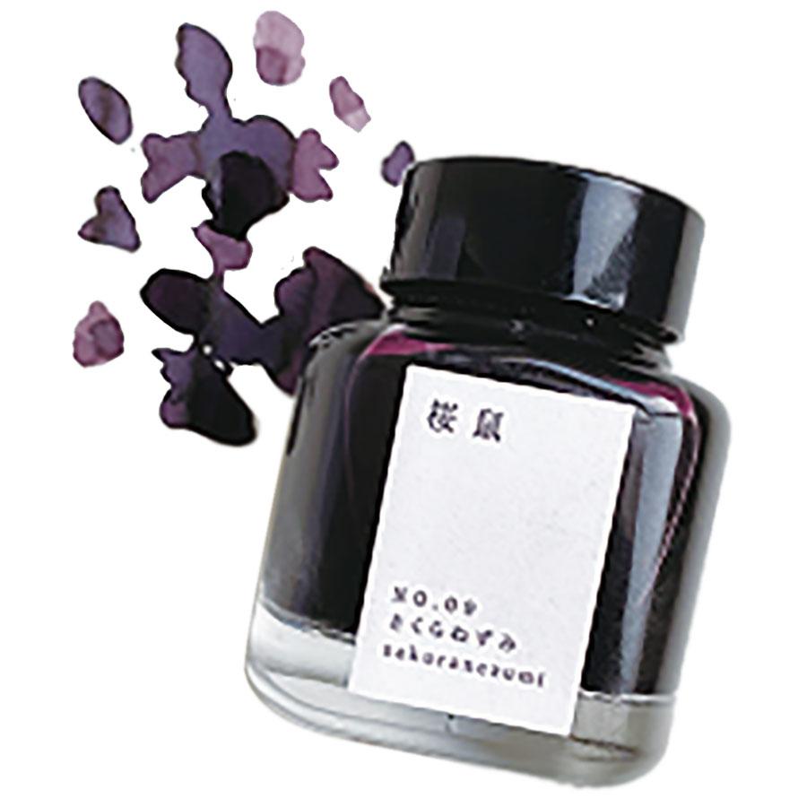 Kyoto Ink Bottle - Kyo no Oto - Sakuranezumi - Pen Boutique Ltd