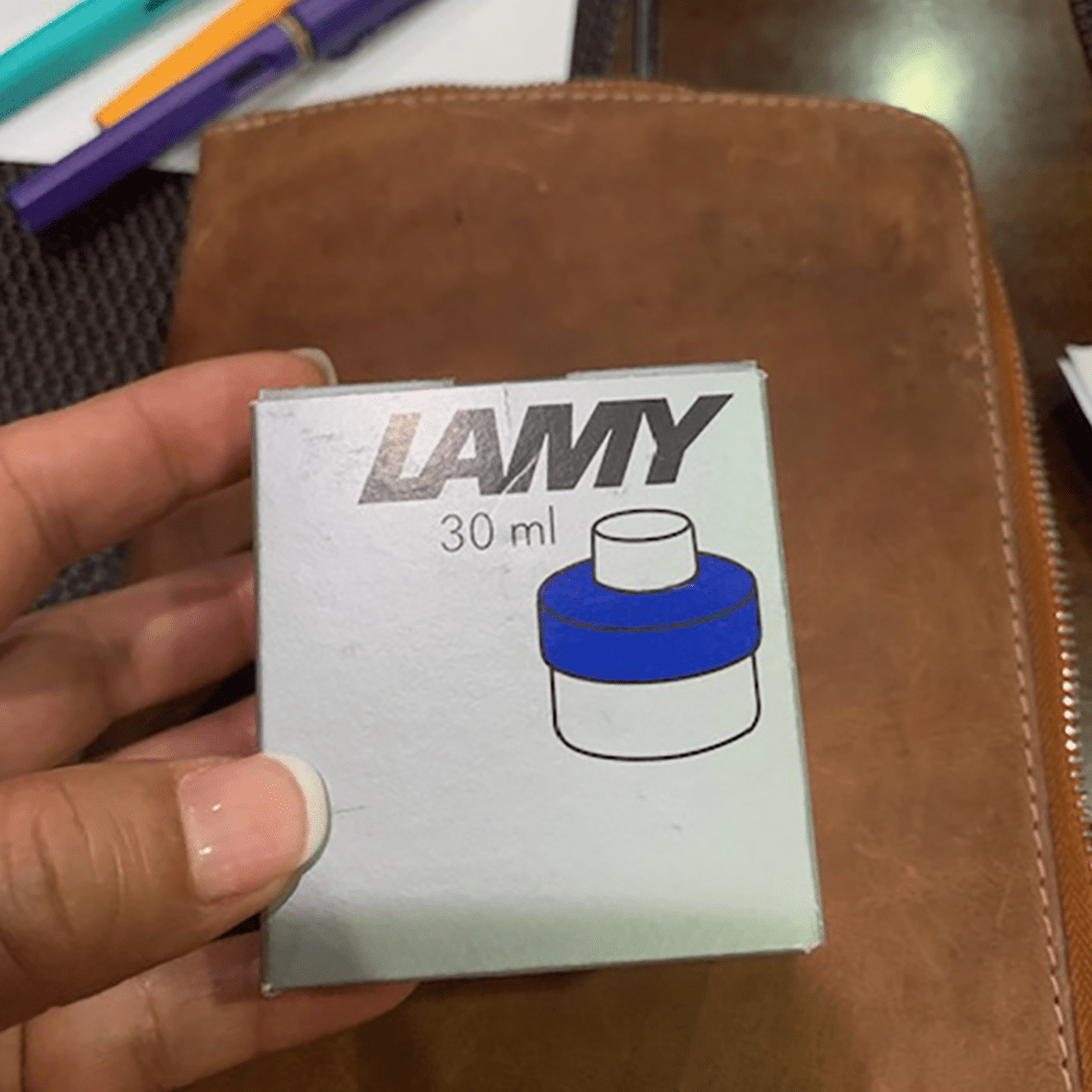 Lamy 30ml Ink Bottle - Blue - Pen Boutique Ltd