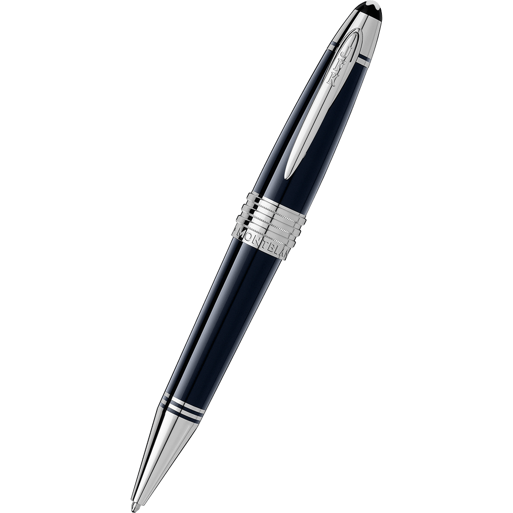 Montblanc Great Characters Ballpoint Pen - Special Edition - John F. Kennedy - Dark Blue - Pen Boutique Ltd