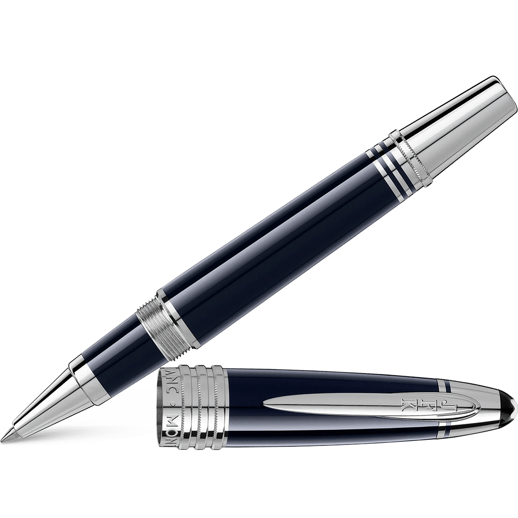 Montblanc Great Characters Rollerball Pen - Special Edition - John F. Kennedy - Dark Blue - Pen Boutique Ltd