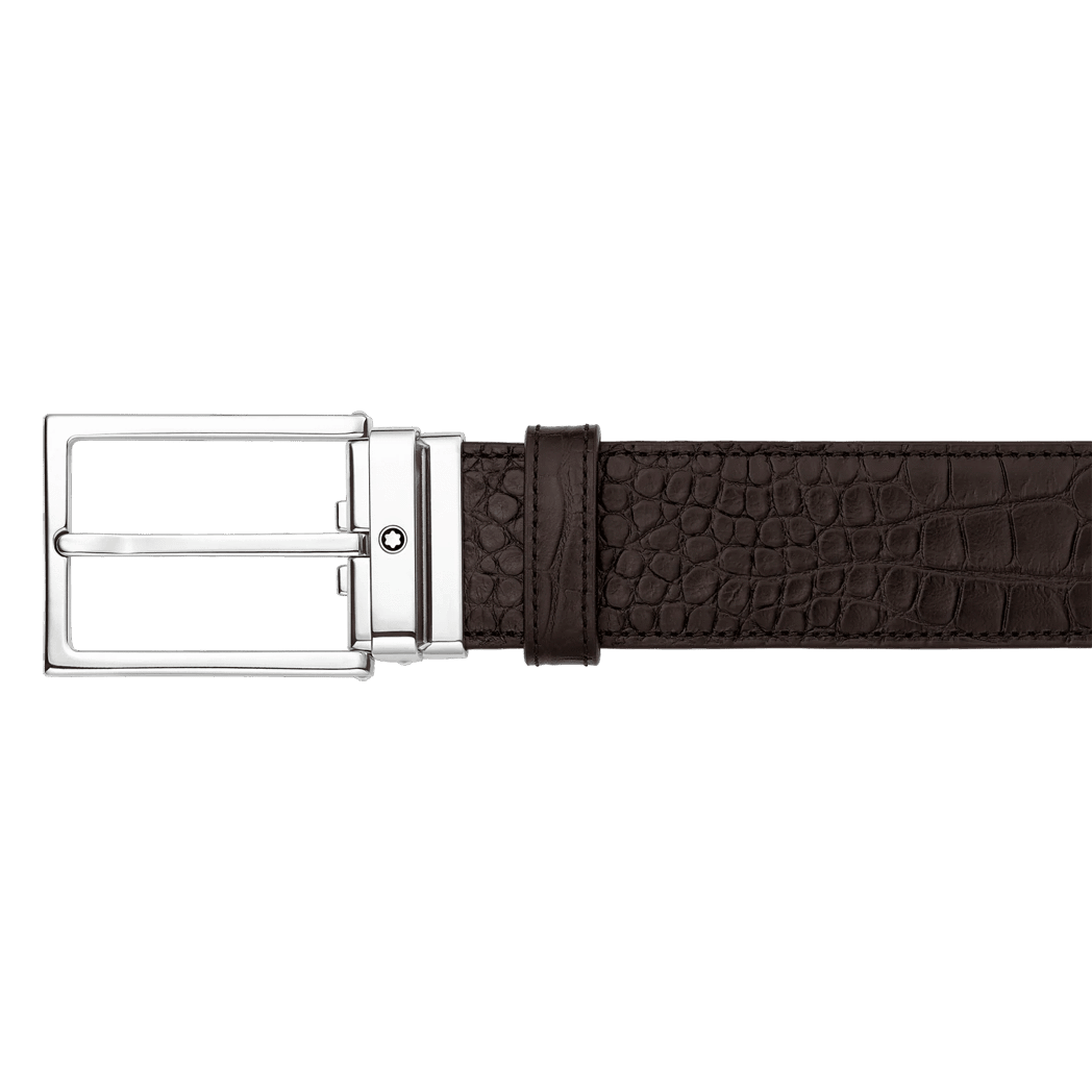 Montblanc Leather Belt - Brown - Pen Boutique Ltd