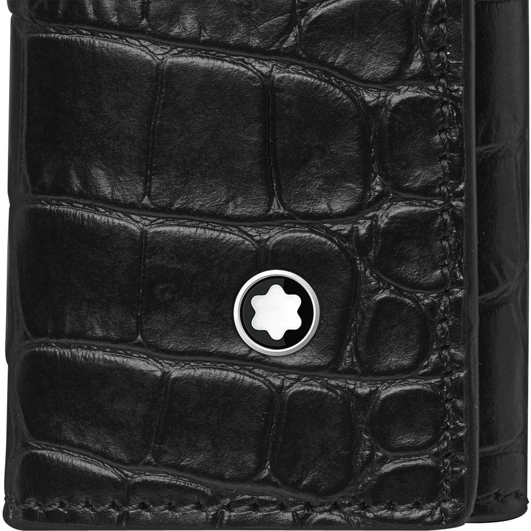Montblanc Meisterstuck Selection Pen Pouch - Black - Pen Boutique Ltd