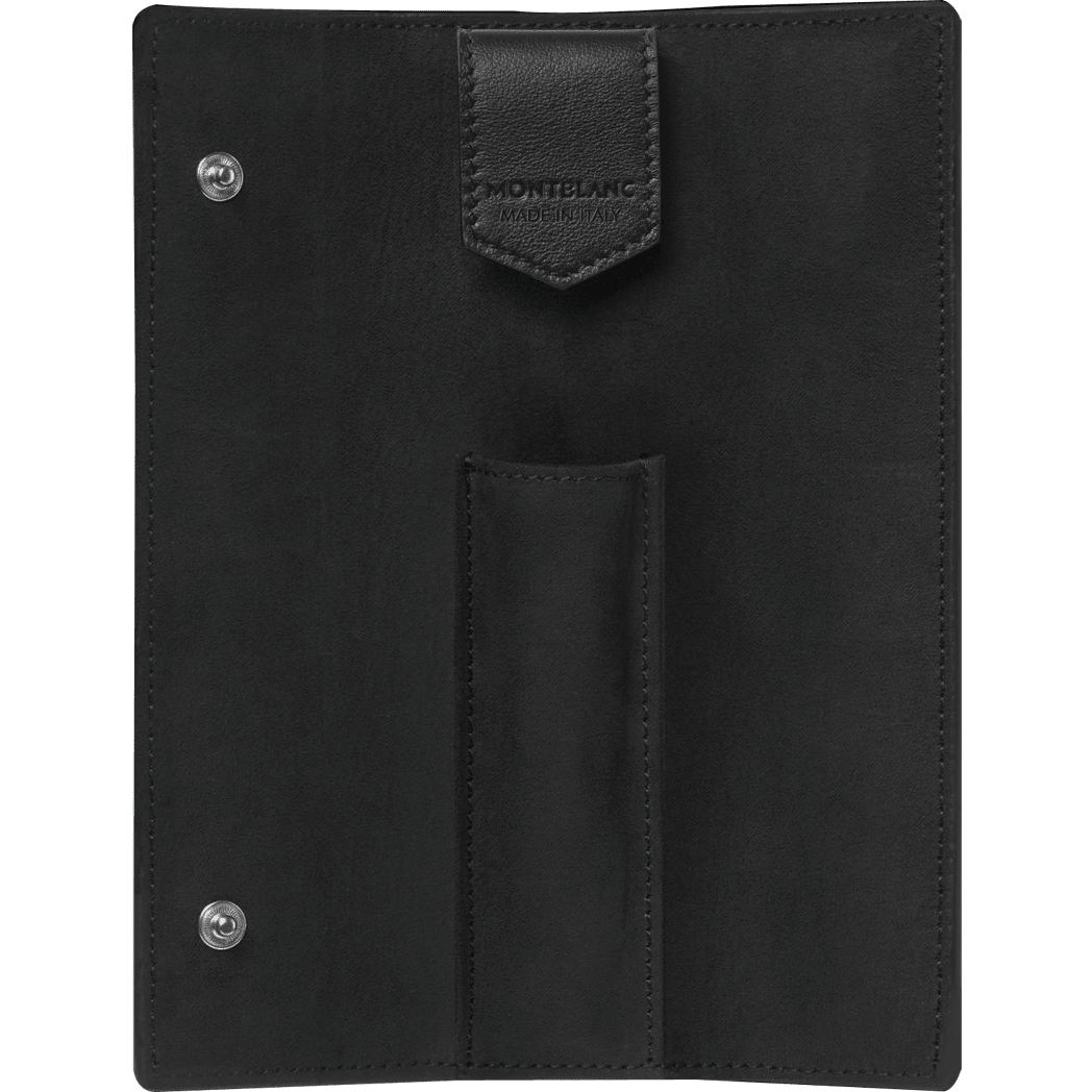 Montblanc Meisterstuck Selection Pen Pouch - Black - Pen Boutique Ltd