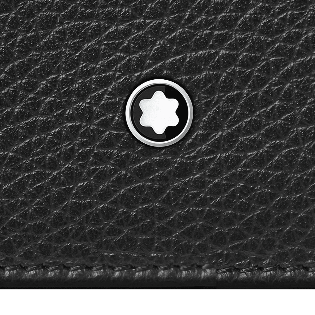 Montblanc Meisterstuck Wallet - Soft Grain Black (6CC) - Pen Boutique Ltd