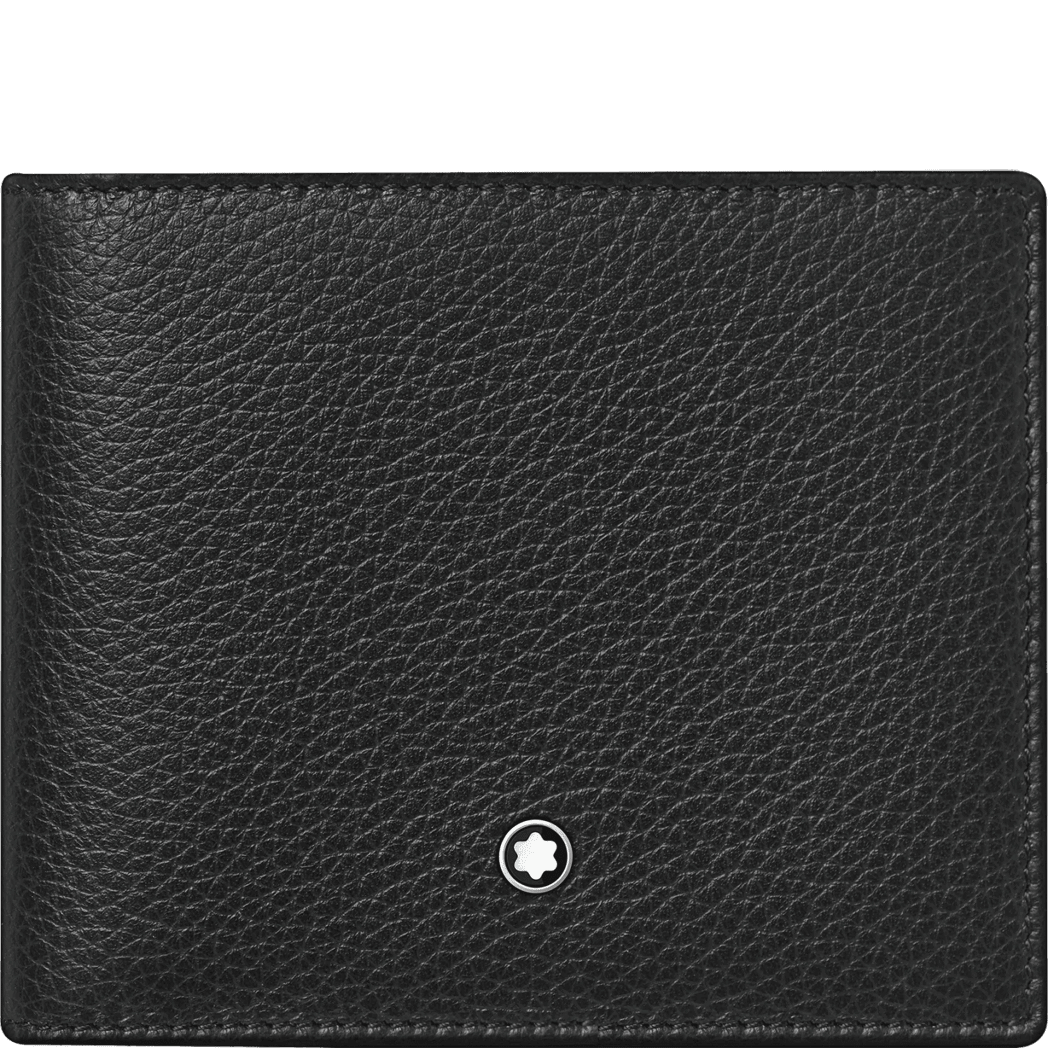 Montblanc Meisterstuck Wallet - Soft Grain Black (6CC) - Pen Boutique Ltd