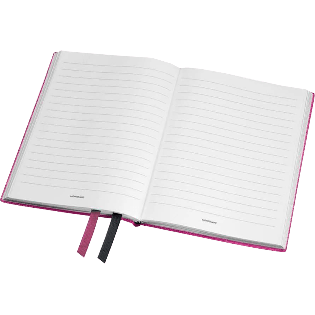 Montblanc Notebook - 146 Croco Print - Fuchsia - Lined - Pen Boutique Ltd