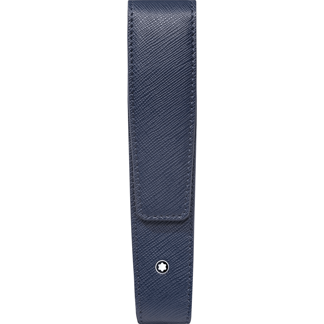 Montblanc Sartorial Pen Sleeve - Indigo - Pen Boutique Ltd