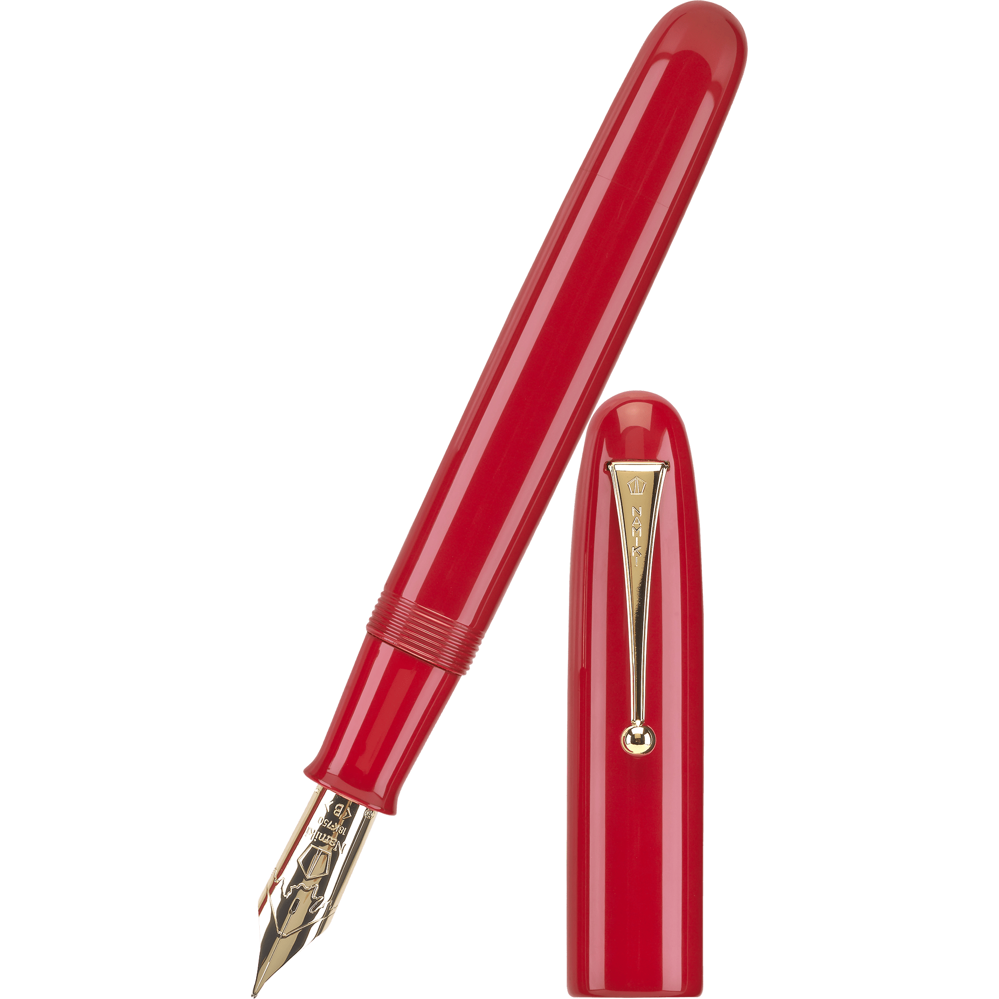 Namiki Emperor Fountain Pen - Urushi Vermillion - Pen Boutique Ltd